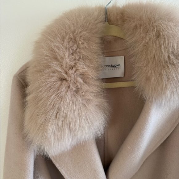Bobble babies cashmere nude coat - Picture 4 of 7
